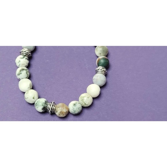 Shades of Green Bracelet with Paw Charm - Picture 9 of 14